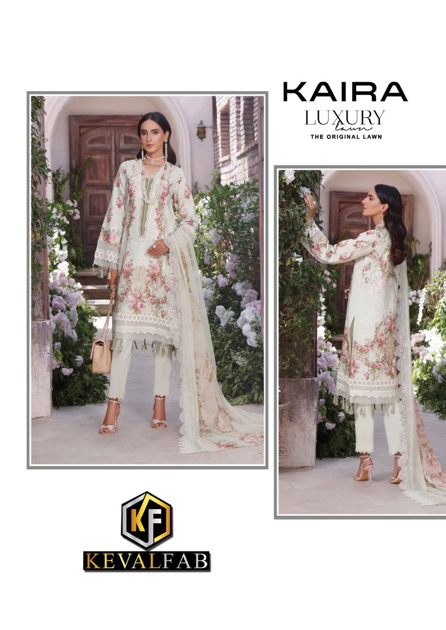  KAIRA 9 Heavy Law Printed Casual Wear Designer Karachi Dress Material Collection